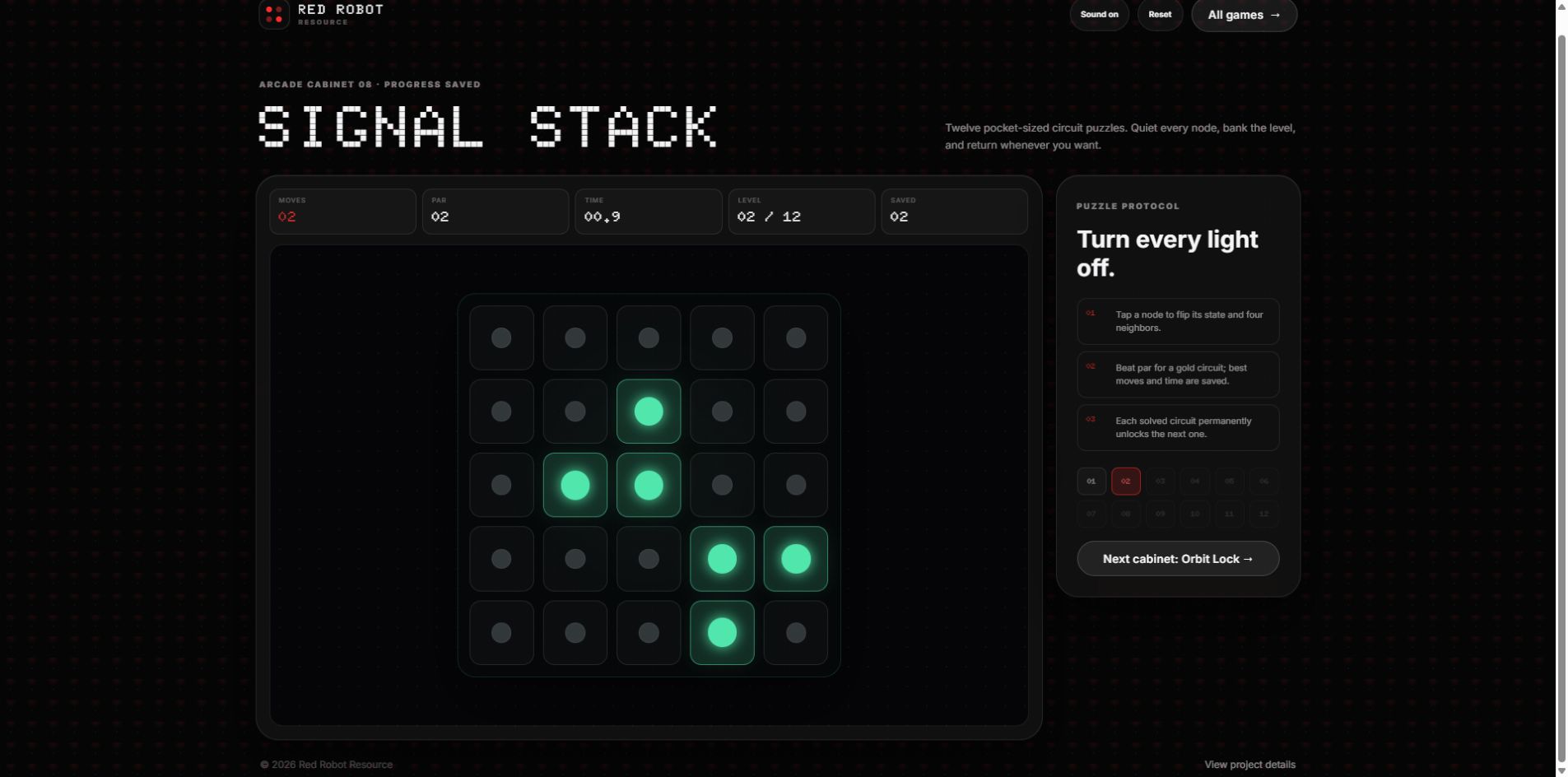 Signal Stack gameplay